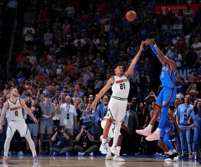 雷霆三分绝杀掘金豪取六连胜 掘金两连败排名下